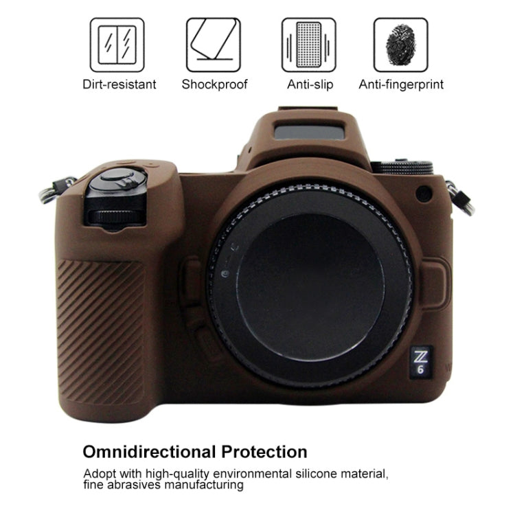 Funda protectora de silicona suave PULUZ para Nikon Z6 / Z7, For Nikon Z6