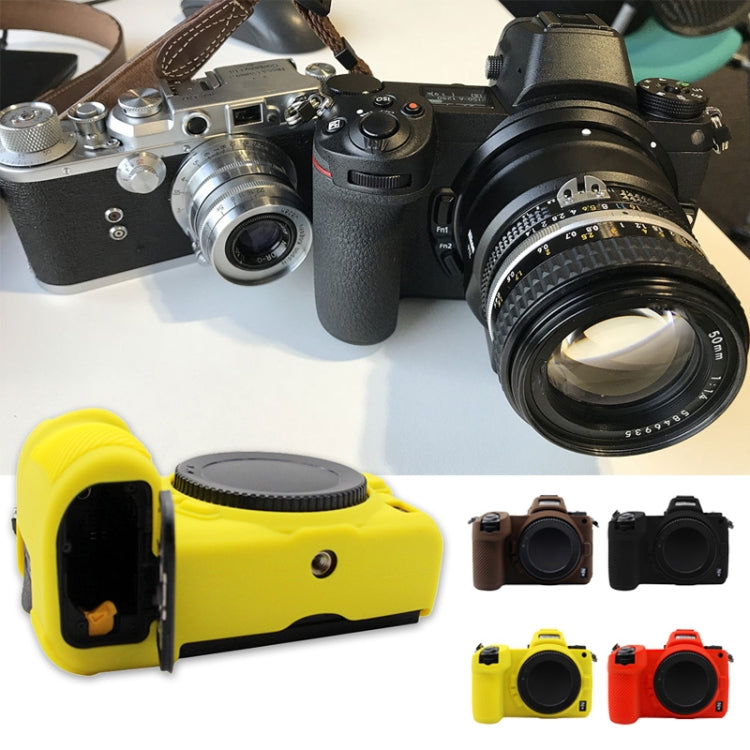 Funda protectora de silicona suave PULUZ para Nikon Z6 / Z7, For Nikon Z6