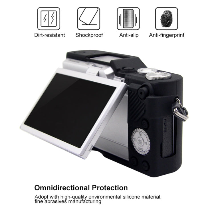 Funda protectora de silicona suave PULUZ para Panasonic Lumix GF10, For Panasonic Lumix GF10
