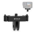 Soporte de base de liberación rápida magnética PULUZ para GoPro HERO13 Black, For GoPro HERO13 Black / MAX2 (Black), For GoPro HERO13 Black (Black Red)
