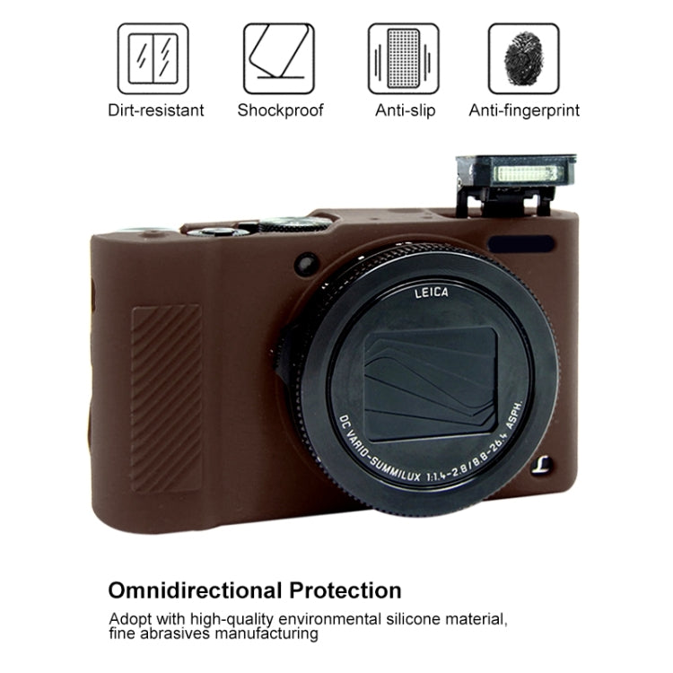 Funda protectora de silicona suave PULUZ para Panasonic Lumix LX10, For Panasonic Lumix LX10