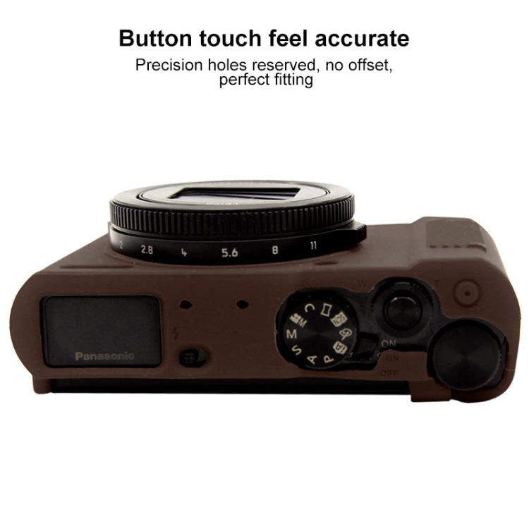 Funda protectora de silicona suave PULUZ para Panasonic Lumix LX10, For Panasonic Lumix LX10
