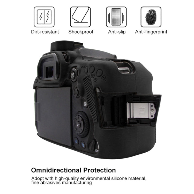 Funda protectora de silicona suave PULUZ para Canon EOS 90D, For Canon EOS 90D
