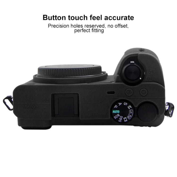 Funda protectora de silicona suave PULUZ para Sony A6600 / ILCE-6600, For Sony A6600