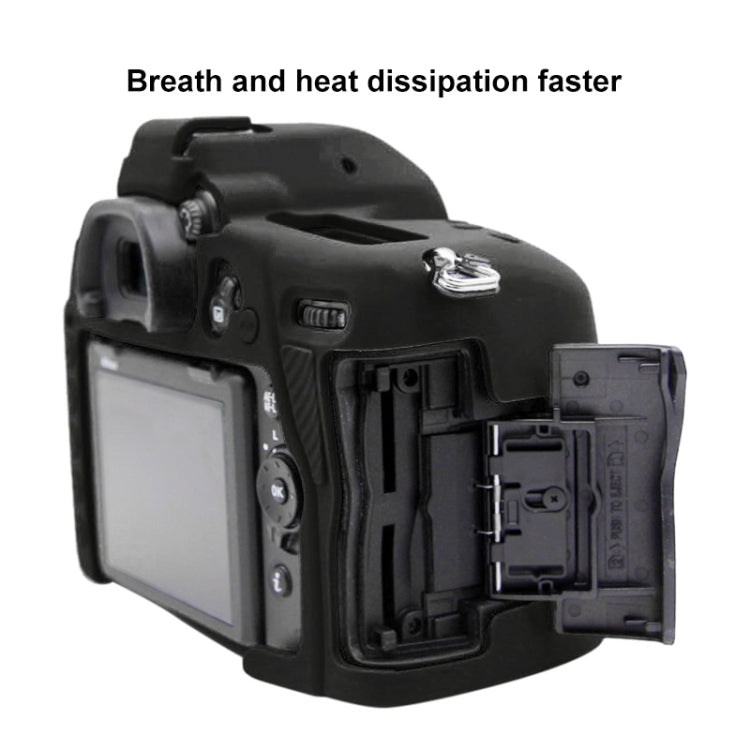 Funda protectora de silicona suave PULUZ para Nikon D780, For Nikon D780
