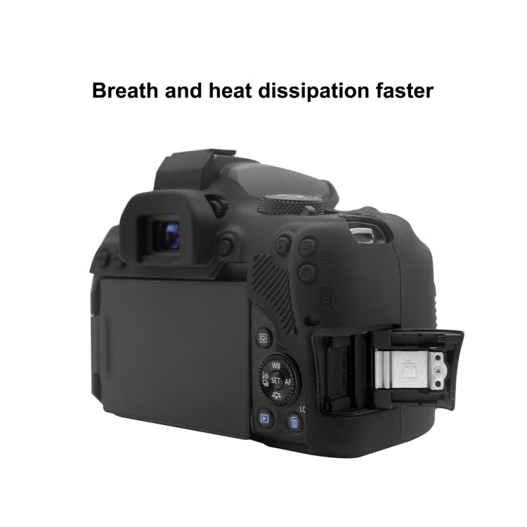 Funda protectora de silicona suave PULUZ para Canon EOS 850D, For Canon EOS 850D