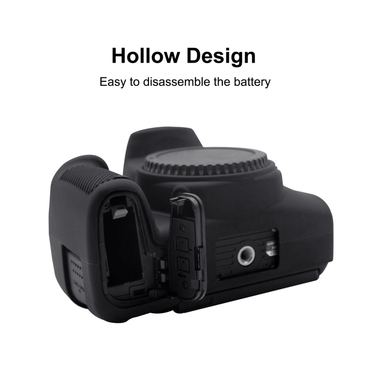Funda protectora de silicona suave PULUZ para Canon EOS 850D, For Canon EOS 850D