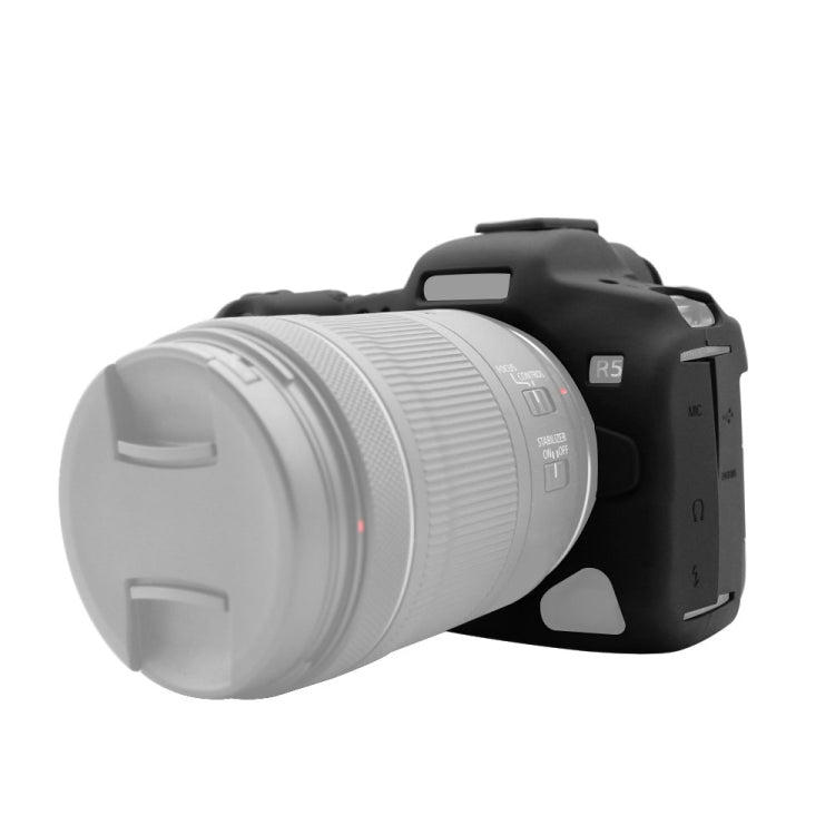 Funda protectora de silicona suave PULUZ para Canon EOS R5, For Canon EOS R5