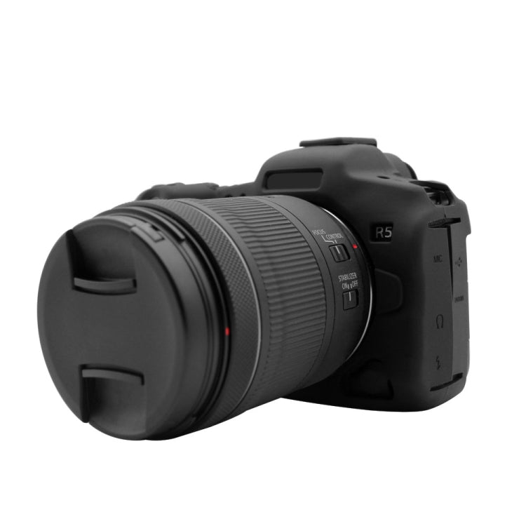 Funda protectora de silicona suave PULUZ para Canon EOS R5, For Canon EOS R5