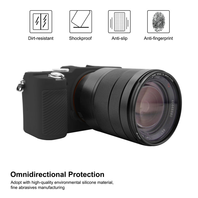 Funda protectora de silicona suave PULUZ para Sony A7C / ILCE-7C, For Sony A7C