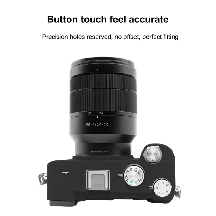 Funda protectora de silicona suave PULUZ para Sony A7C / ILCE-7C, For Sony A7C
