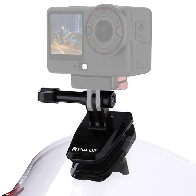 Soporte para cámara con clip para parabrisas de motocicleta PULUZ, Windshield Clip II