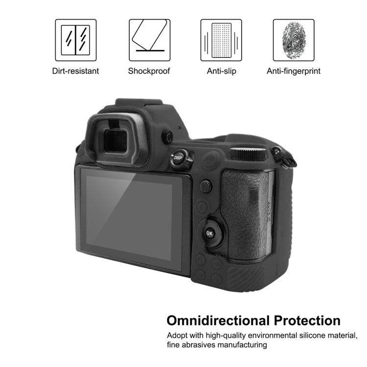 Funda protectora de silicona suave PULUZ para Nikon Z6 II, For Nikon Z6 II