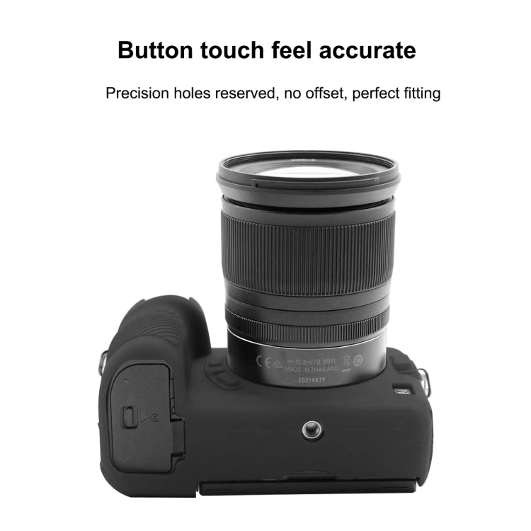 Funda protectora de silicona suave PULUZ para Nikon Z6 II, For Nikon Z6 II