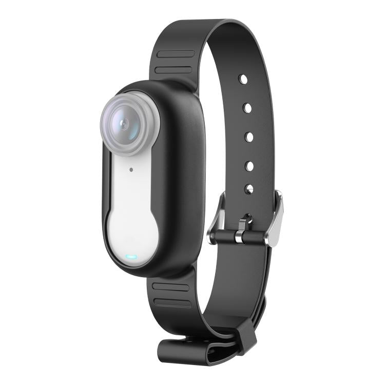 Para Insta360 GO 3 / GO 3S PULUZ Cámara Funda de silicona Correa de muñeca para bicicleta Soporte de extensión