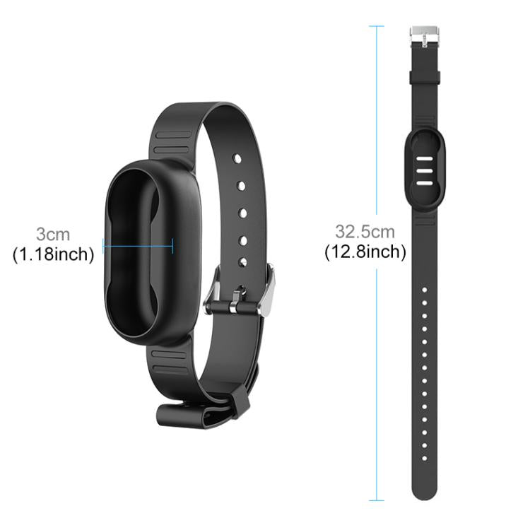 Para Insta360 GO 3 / GO 3S PULUZ Cámara Funda de silicona Correa de muñeca para bicicleta Soporte de extensión