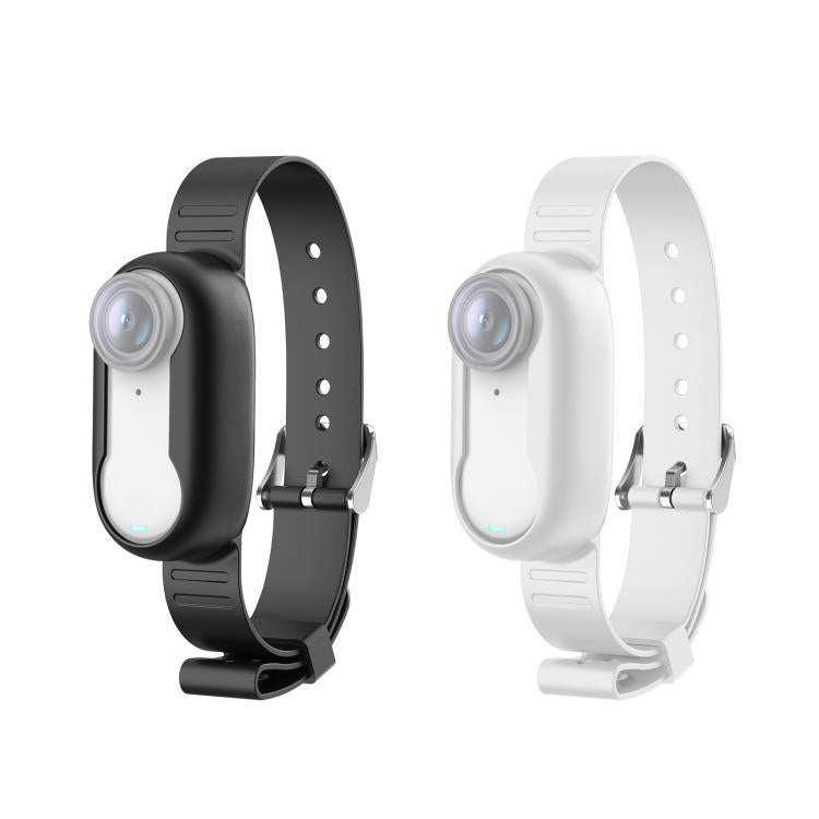 Para Insta360 GO 3 / GO 3S PULUZ Cámara Funda de silicona Correa de muñeca para bicicleta Soporte de extensión
