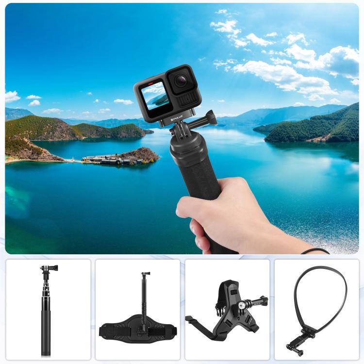 Base metálica de liberación rápida magnética PULUZ para GoPro HERO13 Black, For GoPro HERO13 Black / MAX2