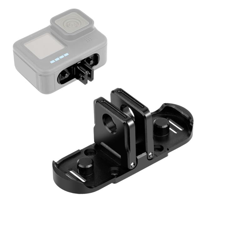 Adaptador de base plegable magnético de liberación rápida PULUZ para GoPro HERO12 Black /11 Black /11 Black mini /10 Black /9 Black /8 Black / Max, Magnetic Folding Base For GoPro HERO12 Black
