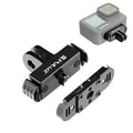 Soporte de base de dedo plegable magnético de liberación rápida PULUZ para GoPro HERO12 Black /11 Black /11 Black mini /10 Black /9 Black /8 Black / Max, Folding Finger Base Mount