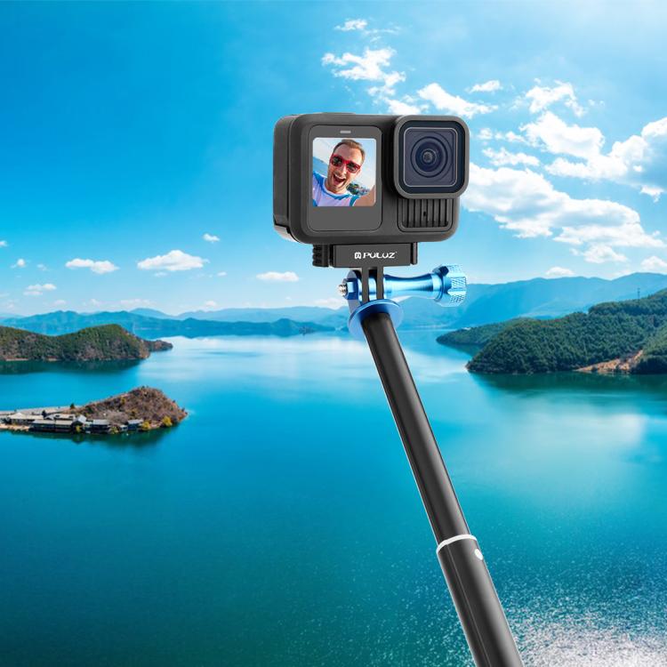 Soporte de base de dedo plegable magnético de liberación rápida PULUZ para GoPro HERO12 Black /11 Black /11 Black mini /10 Black /9 Black /8 Black / Max, Folding Finger Base Mount