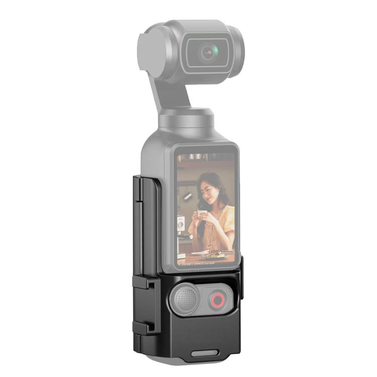 Para DJI OSMO Pocket 3 PULUZ Marco de protección de plástico Expansión Soporte adaptador de zapata fría, Plastic Protection Frame