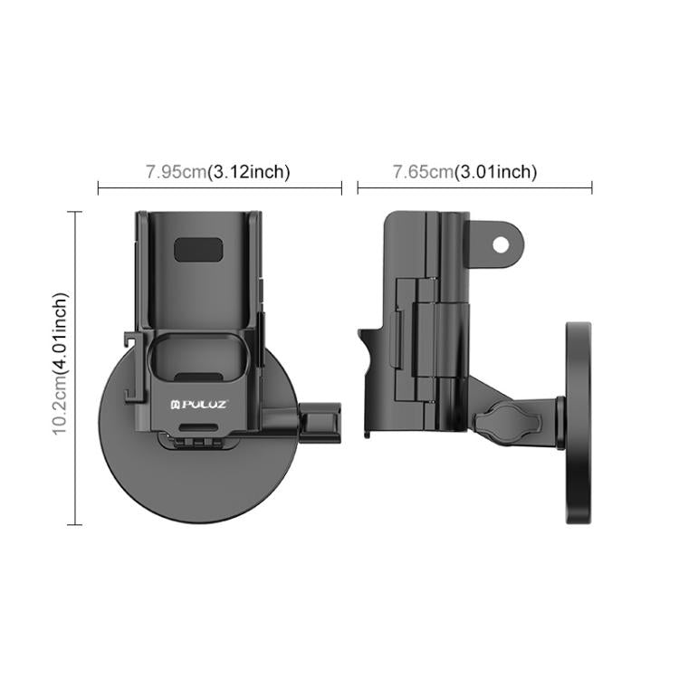 Marco protector PULUZ para DJI OSMO Pocket 3, soporte de escritorio magnético, base ajustable en ángulo, Magnetic Desktop Mount