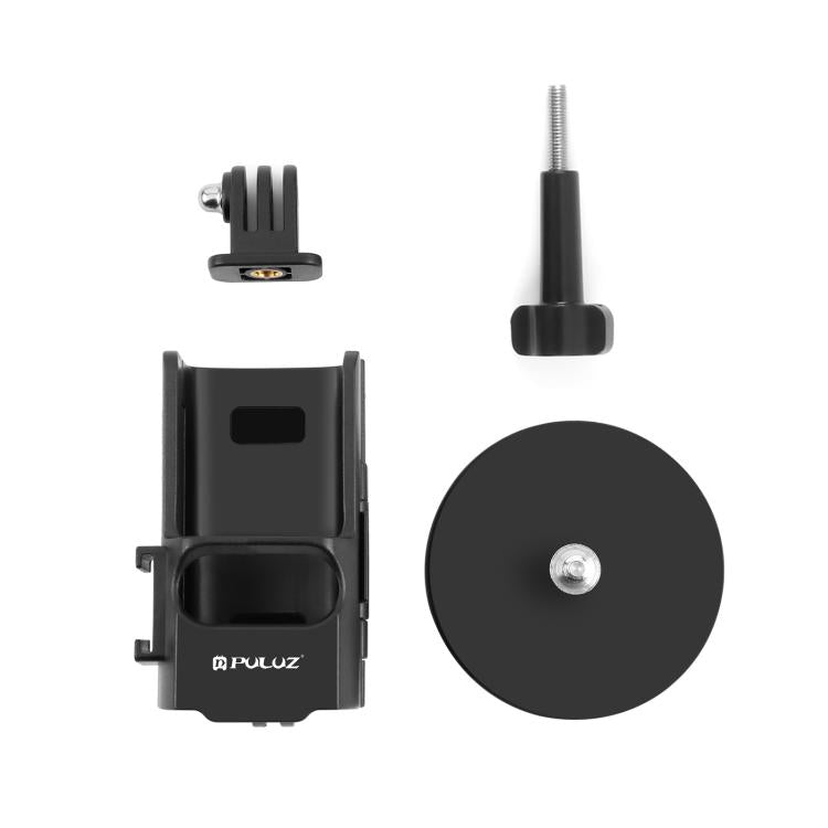 Marco protector PULUZ para DJI OSMO Pocket 3, soporte de escritorio magnético, base ajustable en ángulo, Magnetic Desktop Mount