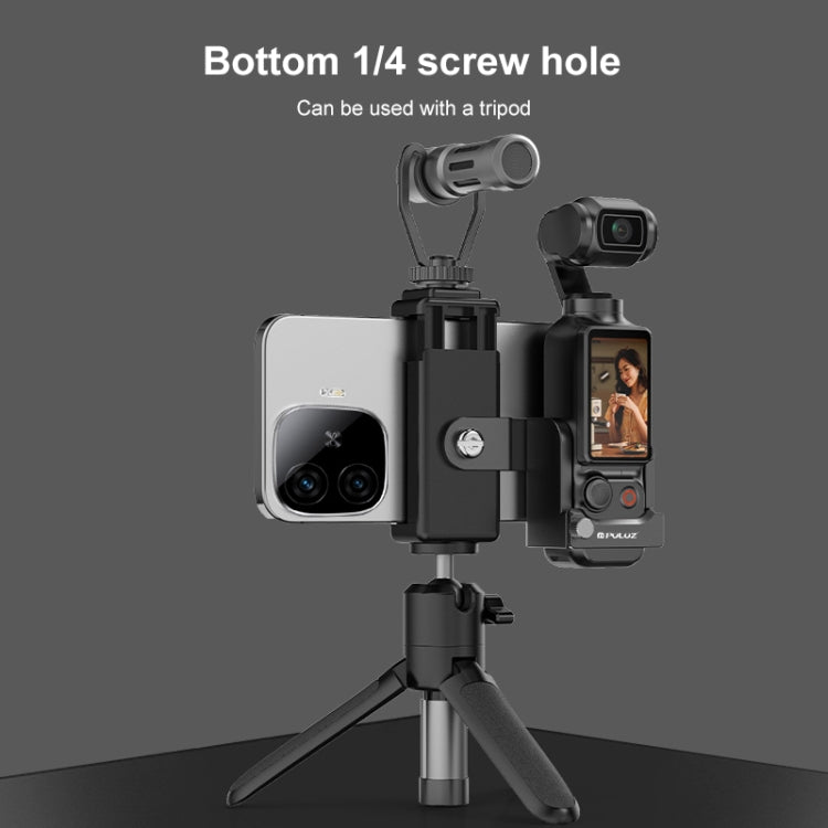 Abrazadera adaptadora para teléfono con marco protector de expansión para DJI OSMO Pocket 3 PULUZ, Phone Clamp Frame
