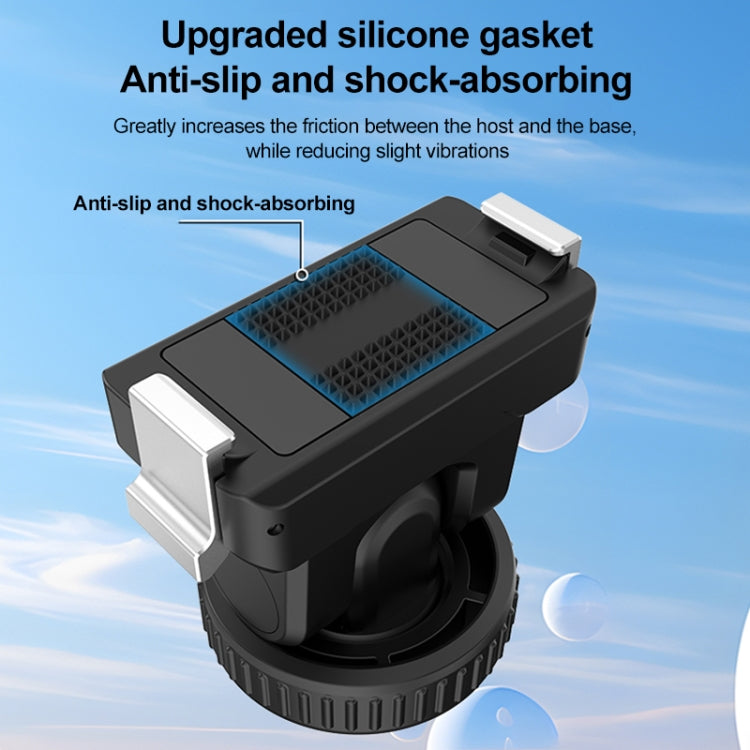 Adaptador de base de liberación rápida para zapata fría PULUZ para DJI Osmo Action 5 Pro/4/3, For DJI Osmo Action 5 Pro / 4 / 3