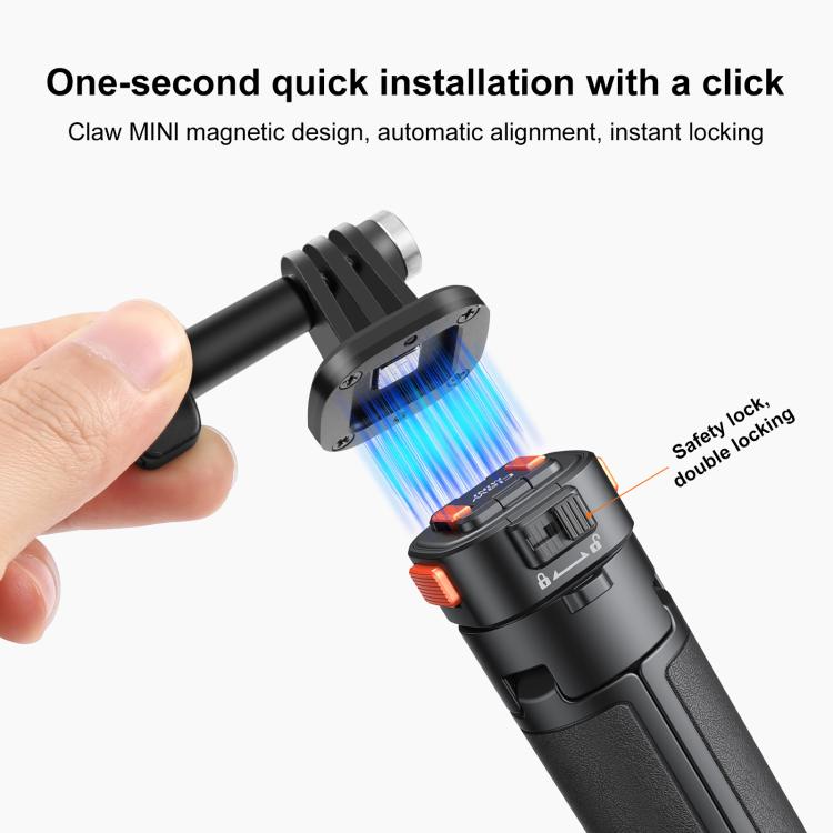 Trípode magnético para selfies con liberación rápida Mini PULUZ, Magnetic Quick Release Tripod