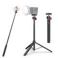 Trípode para selfies con teléfono PULUZ de 1,3 m, soporte para transmisión en vivo de vlogs con clip para teléfono, 1.4m  Phone Tripod