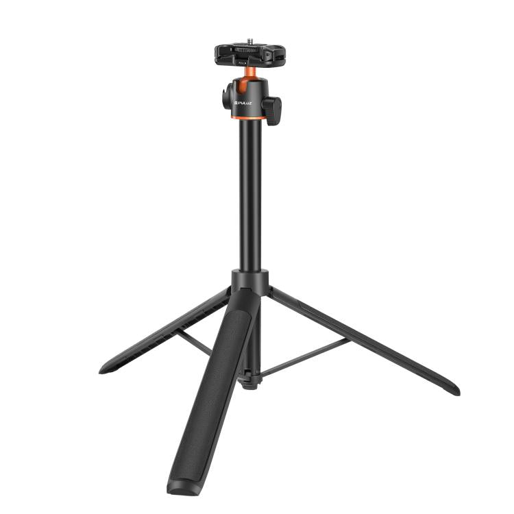 Trípode para selfies con teléfono PULUZ de 1,3 m, soporte para transmisión en vivo de vlogs con clip para teléfono, 1.4m  Phone Tripod