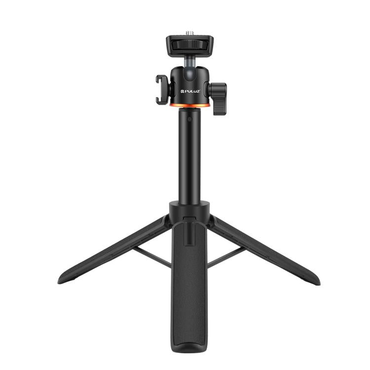 Trípode de extensión para cámara de teléfono mini PULUZ con cabezal esférico de 360 grados y zapata fría para selfies, Phone Camera Tripod