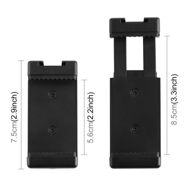 Trípode de extensión para cámara de teléfono mini PULUZ con cabezal esférico de 360 grados y zapata fría para selfies, Phone Camera Tripod