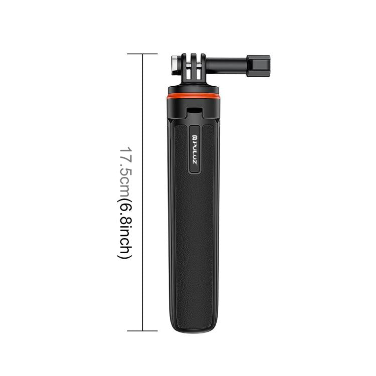 Trípode de extensión para cámara de acción PULUZ, soporte para selfies y para GoPro, Action Camera Tripod