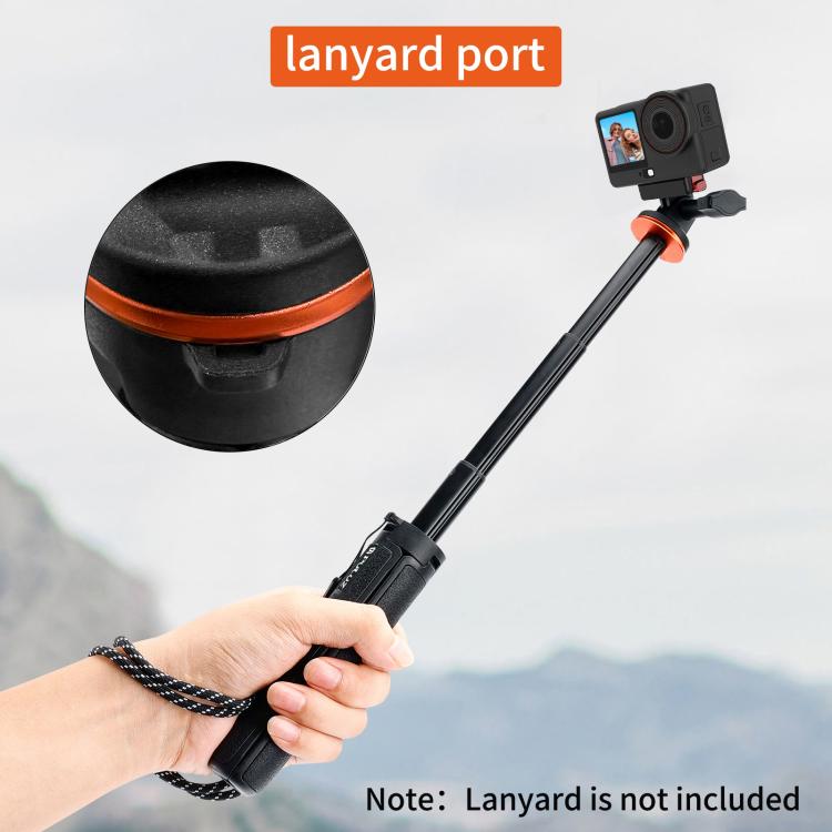 Trípode de extensión para cámara de acción PULUZ, soporte para selfies y para GoPro, Action Camera Tripod