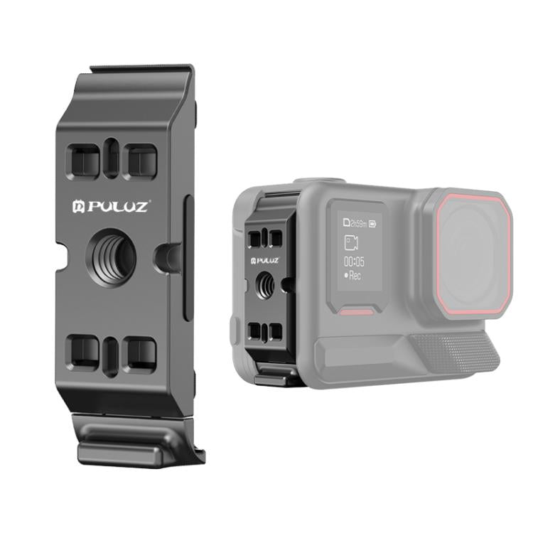 Cubierta de interfaz lateral de batería de aleación de aluminio PULUZ ACE/AC para Insta360 Ace Pro 2, For Insta360 Ace Pro 2 ACE/AC Port