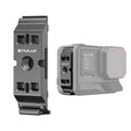 Cubierta de interfaz lateral de batería de aleación de aluminio PULUZ ACE/AC para Insta360 Ace Pro 2, For Insta360 Ace Pro 2 ACE/AC Port