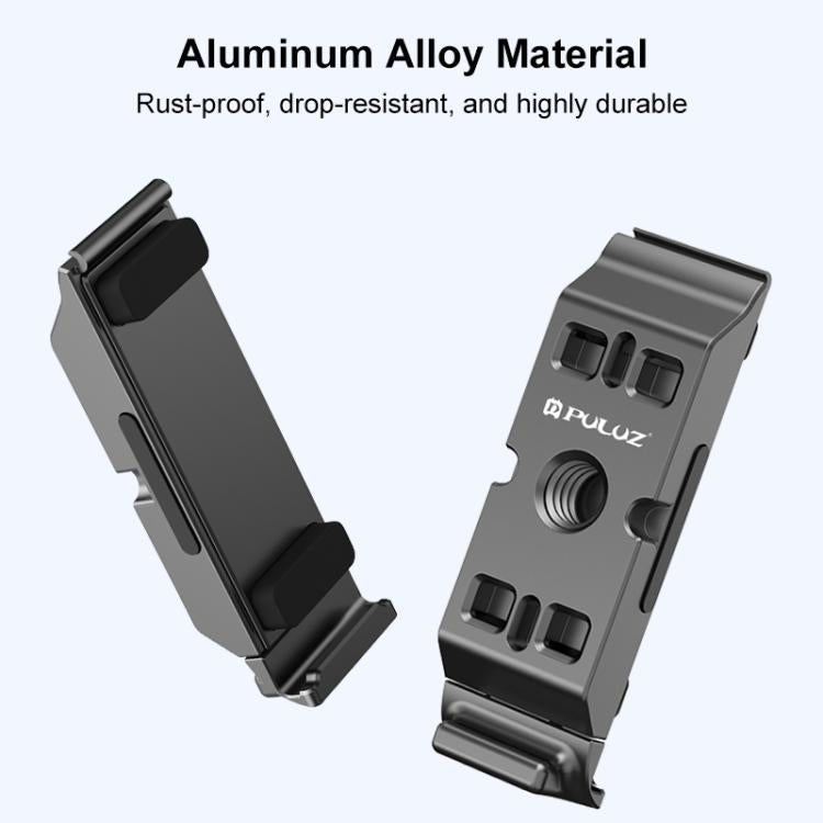 Cubierta de interfaz lateral de batería de aleación de aluminio PULUZ ACE/AC para Insta360 Ace Pro 2, For Insta360 Ace Pro 2 ACE/AC Port