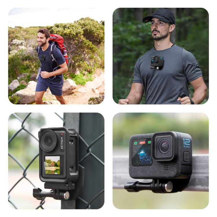 Soporte magnético para cuello para cámara de acción PULUZ Correa para el cuello para Vlog POV