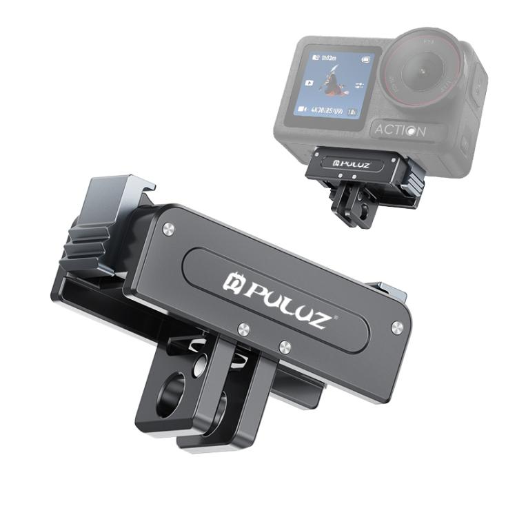 Base metálica de liberación rápida magnética PULUZ para DJI Osmo Action 5 Pro, For DJI Osmo Action 5 Pro