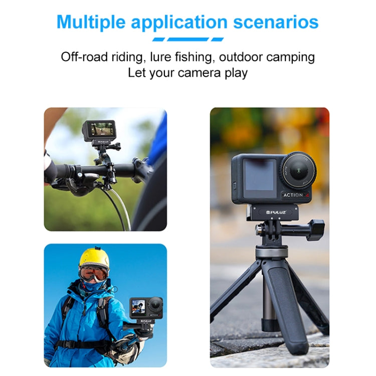 Base metálica de liberación rápida magnética PULUZ para DJI Osmo Action 5 Pro, For DJI Osmo Action 5 Pro