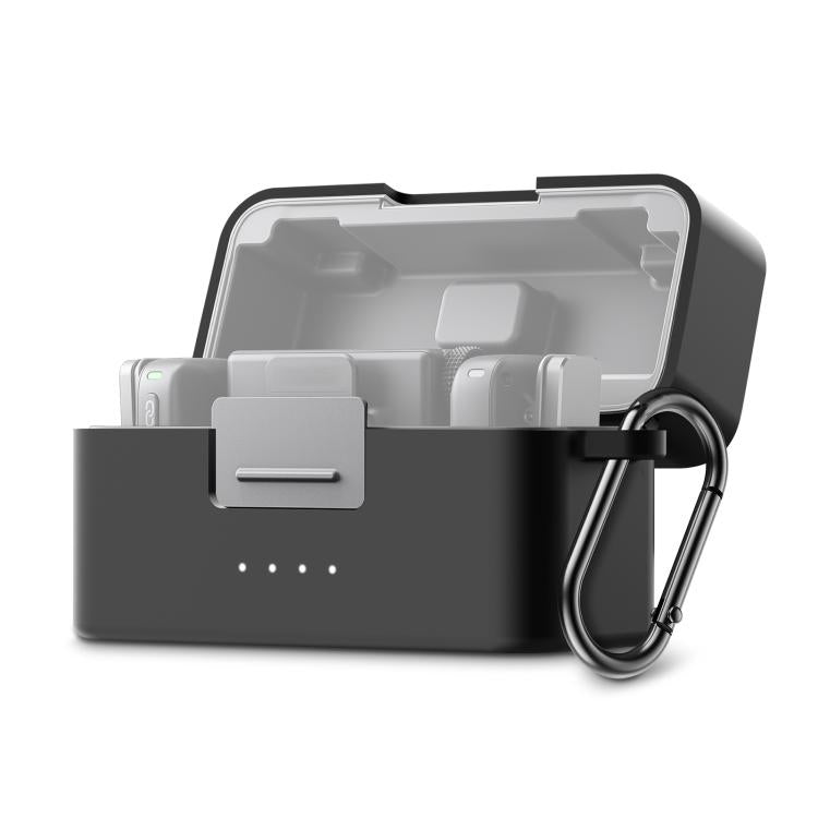 Estuche de carga PULUZ para DJI Mic Mini, funda protectora de silicona a prueba de rayones, For DJI Mic Mini