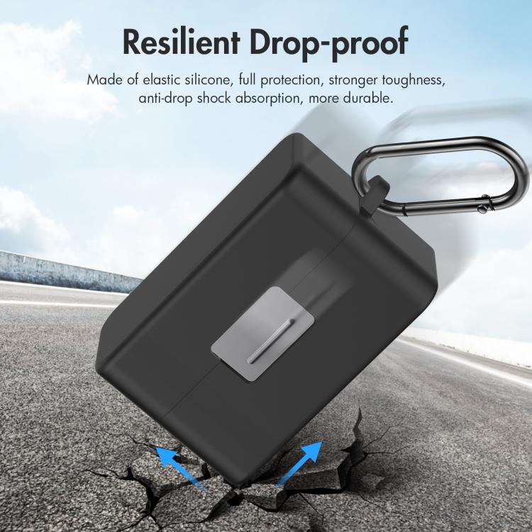 Estuche de carga PULUZ para DJI Mic Mini, funda protectora de silicona a prueba de rayones, For DJI Mic Mini