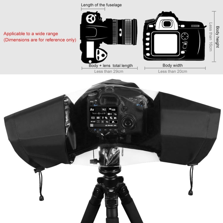Funda PULUZ resistente a la lluvia para cámaras DSLR y SLR, Rainproof Cover(AE), Rainproof Cover
