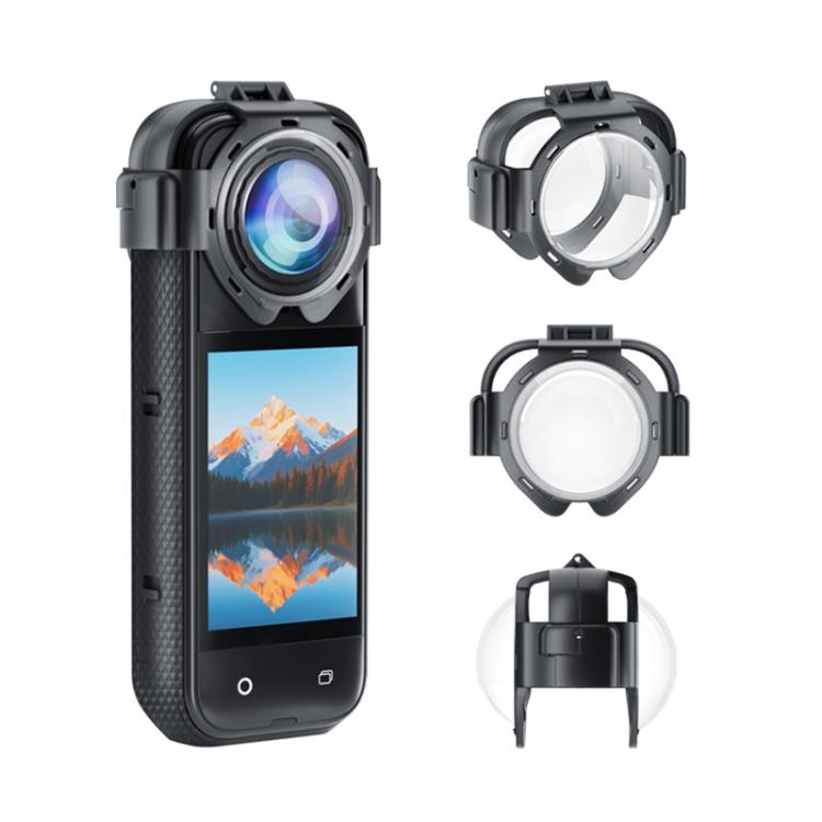 Tapa protectora de cristal templado óptico PULUZ para Insta360 X5, For Insta360 X5