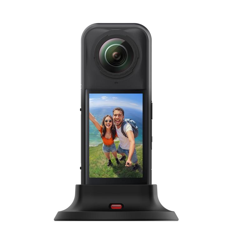 Soporte de base adhesiva de escritorio de silicona PULUZ para Insta360 X5, Silicone Dock Base