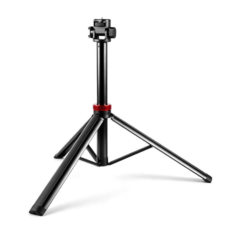 Trípode telescópico PULUZ de 2 m y 8 secciones con soporte de aleación de aluminio para iluminación de relleno de transmisión.