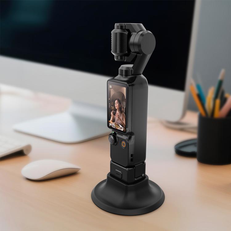 Soporte de base de escritorio de silicona adhesiva PULUZ para DJI Osmo Pocket 3, Adhesive Type Base